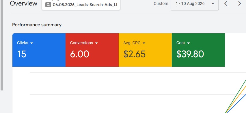 Campaign Overview Dashboard