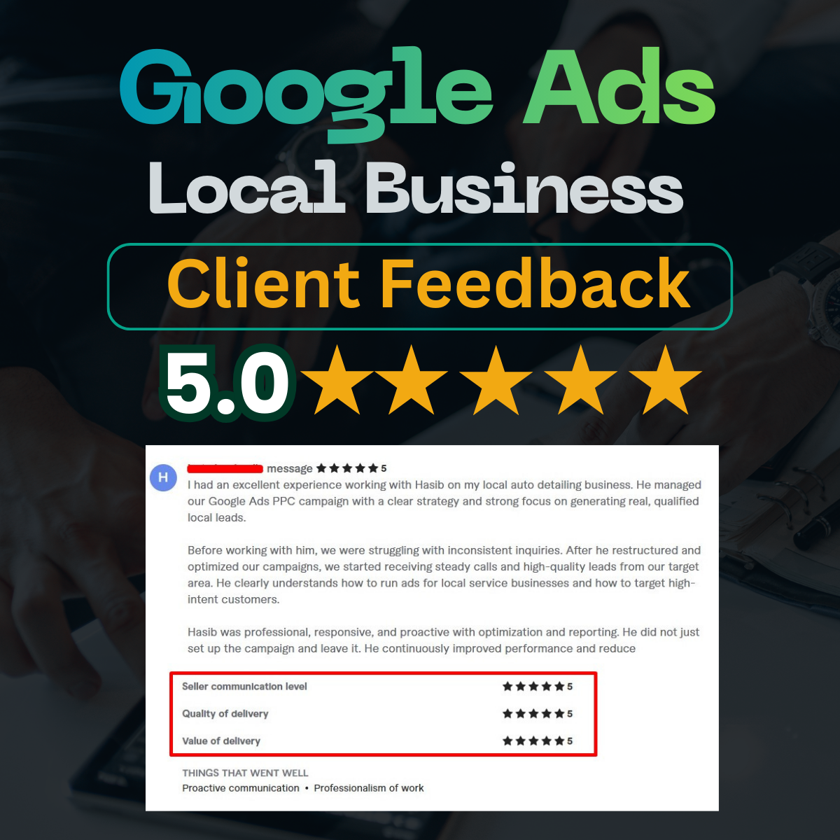 Client Review Screenshot 1